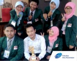 S1 Nursing Study Program won 3rd place in the 2013 National Level Poster and Scientific Writing Competition, Universitas Jember