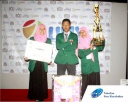 S1 Nursing Study Program won 2nd place in the 2015 National Level Scientific Work Competition “UNCY SCIENTIFIC FAIR” in Universitas Negeri Yogyakarta