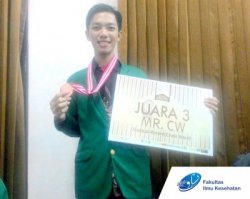 Prodi D3 RMIK yang diwakili oleh Andra Dwitama Hidayat raih Juara 3 dalam Kategori Lomba MRCW (Medical Record Cross Word) di Sekolah Vokasi UGM tanggal 27 Mei 2016.