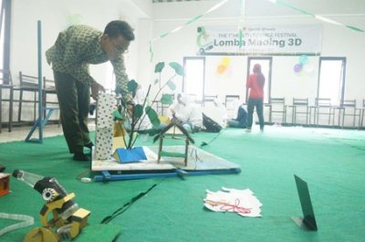 The 1st Health Science Festival: Asah Kreativitas Pelajar dalam Perlombaan Mading 3D