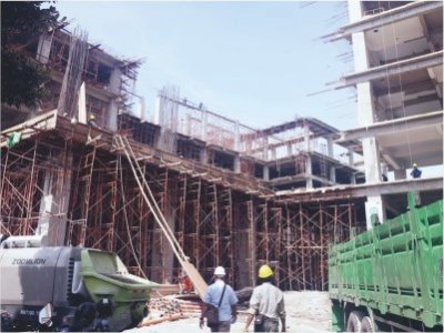 Progress Pembangunan Gedung Adipadma Pada Bulan Februari â€“ Maret 2017