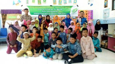 Fakultas Sains IIK Lakukan Penyuluhan di SD Islamic International School PSM Grogol