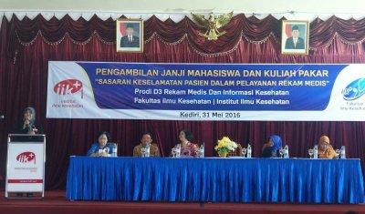 Pengambilan Janji Pra PKL dan Kuliah Pakar D3 RMIK