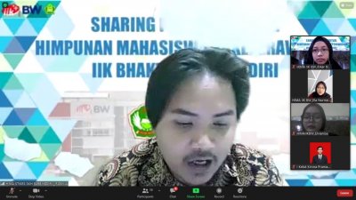 Sharing Profile Virtual dengan Himpunan Mahasiswa Keperawatan Stikes Bina Husada Bali dan Karya Husada Kediri pada tanggal 16 Januari 2021 