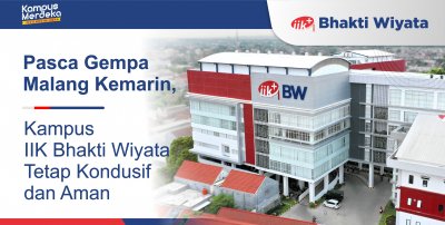 Pasca Gempa Malang Kemarin, Kampus IIK Bhakti Wiyata Tetap Kondusif dan Aman
