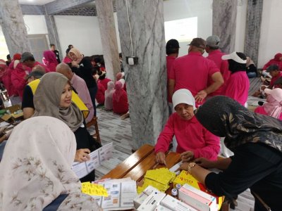 Pengabdian Masyarakat Institut IIK Bhakta Bersama Alumni pada Prolanis Lestari di Desa Sumberbening, Kecamatan Dongko, Kabupaten Trenggalek