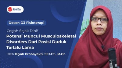 Cegah Sejak Dini! Potensi Muncul Musculoskeletal Disorders Dari Posisi Duduk Terlalu Lama