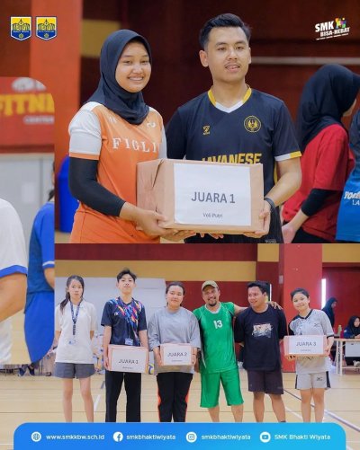 Sesi penyerahan hadiah