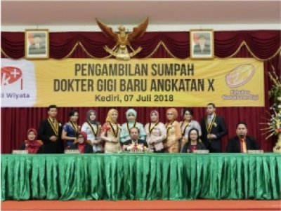 Fakultas Kedokteran Gigi IIK BW Gelar Sumpah Dokter Gigi Angkatan X