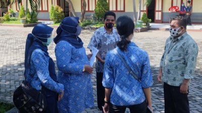 IIK BW Ditunjuk Dinas Kesehatan Kota Kediri untuk Lakukan Survei Kepatuhan Protokol Kesehatan di Tempat Umum