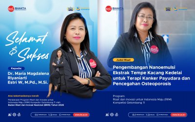 Dosen IIK Bhakta Raih Pendanaan RIIM Kompetisi Gelombang 11 BRIN Tahun 2026