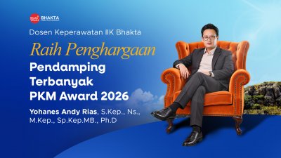 Dosen IIK Bhakta kembali meraih PKM Awards sebagai Pendamping dengan Jumlah Judul Didanai Terbanyak di Klaster III.