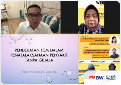 Prodi D4 PTT Adakan Webinar Traditional Chinese Medicine dengan Pakar Akupresur Refleksi dan Sinshe Nasional