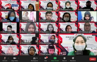 DPM IIK BW Selenggarakan Pemaparan Program Kerja Ormawa dan UKM di Lingkungan IIK BW