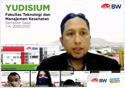 Dampak Pandemi Covid-19: FTMK IIK BW Adakan Yudisium TA 2020/2021 Secara Daring