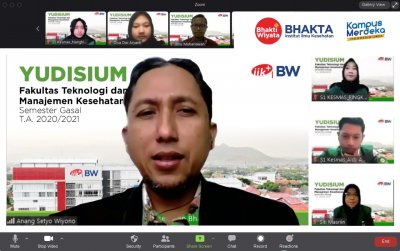 Mahasiswa FTMK IIK Bhakta Ikuti Yudisium Secara Daring