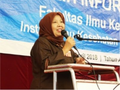 Paparkan Hasil PKL, Mahasiswa dari D3 Rekam Medis Informasi Kesehatan IIK BW Gelar Alih Informasi.