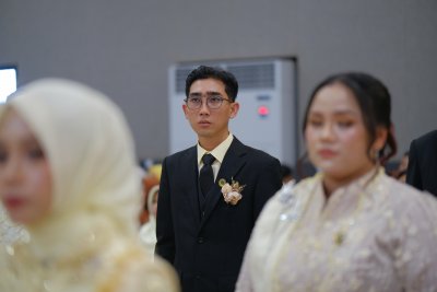Suasana khidmat jalannya prosesi Pengambilan Sumpah Profesi Ners Angkatan XVI IIK Bhakta.
