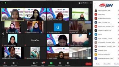Meskipun di tengah pandemi COVID-19, Semangat mahasiswa S1 Kesmas untuk mengikuti acara ini tetap tinggi.