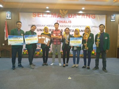 Perwakilan Mahasiswa D3 RMIK IIK BW Raih Juara IMRC 2019 di Surakarta.