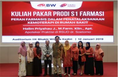 Prodi Farmasi IIK Bhakti Wiyata Sukses Selenggarakan Kuliah Pakar