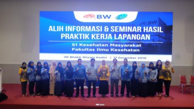 Prodi S1 Kesehatan Masyarakat Selenggarakan Alih Informasi dan Seminar Hasil Praktik Kerja Lapangan