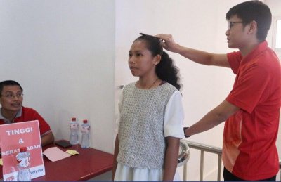 IIK BW Laksanakan Tes Kesehatan Jalur Prestasi 2 TA.2020/2021
