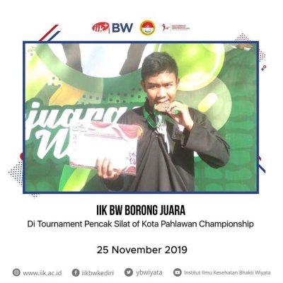 Prestasi UKM PSHT IIK BW di ajang Open Tournament Pencak Silat of Kota Pahlawan Championships