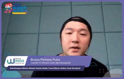 Founder Rahasia Gadis Berikan Tips Sukses Berbisnis Online kepada Mahasiswa IIK BW dan Khalayak Nasional