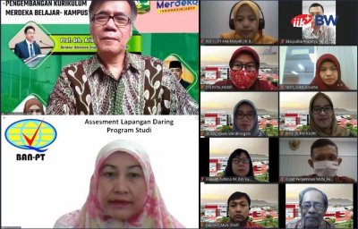 Prodi S1 Kimia Jalani Asesmen Lapangan Online