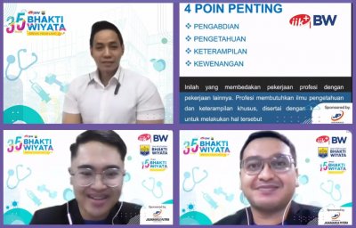 Diesnatalis IIK BW 35: Praktisi Medicolegal Bagikan Tips Menjadi Nakes Milenial kepada Mahasiswa IIK BW