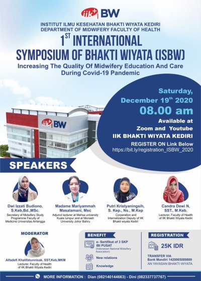 1st INTERNATIONAL SYMPOSIUM OF BHAKTI WIYATA (ISBW)