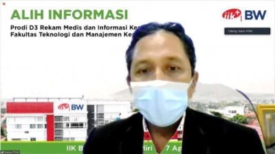 Alih Informasi Prodi D3 Rekam Medis dan Informasi Kesehatan IIK Bhakti Wiyata Dilaksanakan secara Daring