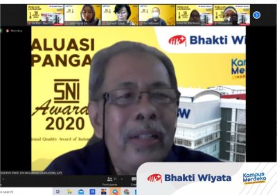 Jalani Tahap Site Evaluation IIK Bhakti Wiyata Semakin Dekat Raih Trophy Platinum SNI Award 2020