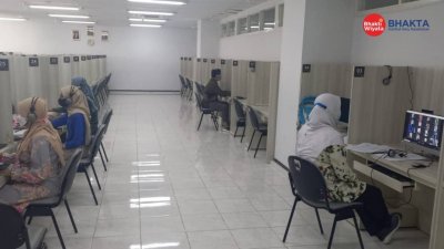 Pusat Bahasa IIK BHAKTA Laksanakan Test English for Mapping bagi Mahasiswa Angkatan 2019/2020.