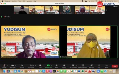 Yudisium Semester Gasal TA 2021/2022 Fakultas Kedokteran Gigi IIK Bhakta