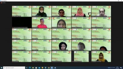 Meskipun dilaksanakan secara daring, webinar ini menarik animo mahasiswa Kesehatan Masyarakat IIK Bhakta untuk ikut.