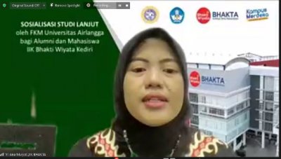 Fakultas Teknologi dan Manajemen Kesehatan IIK Bhakta Adakan Sosialisasi Studi Lanjut bagi Alumni dan Mahasiswa