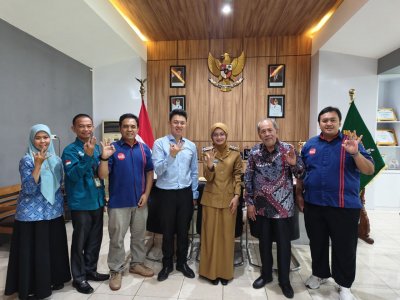 IIK Bhakta menjajaki kerja sama beasiswa kesehatan dengan Wali Kota Kediri dalam diskusi formal pada Selasa, 28 April 2026.