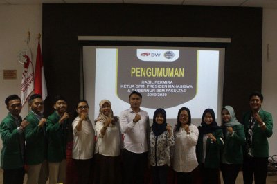 Pengumuman Hasil Pemungutan Suara Pemira IIK BW